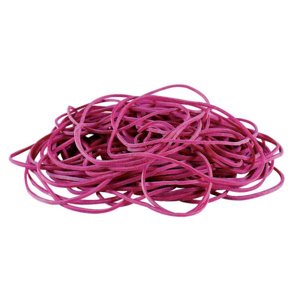 Gummibänder Gummiringe rot 50mm