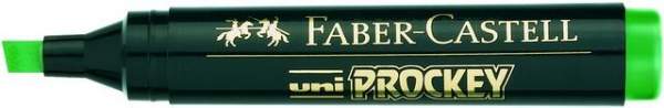 Universalmarker Uni Prockey Ksp. 3-6mm wasserfest grün Faber Castell