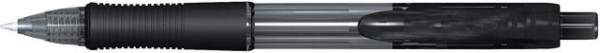 Gelschreiber Druckmechnik 0,7mm mit Clip Schreibfarbe schwarz