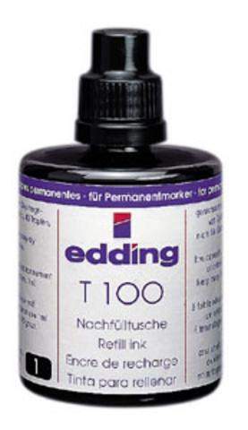 Nachfülltusche Edding T100 100ml für Permanentmarker schwarz