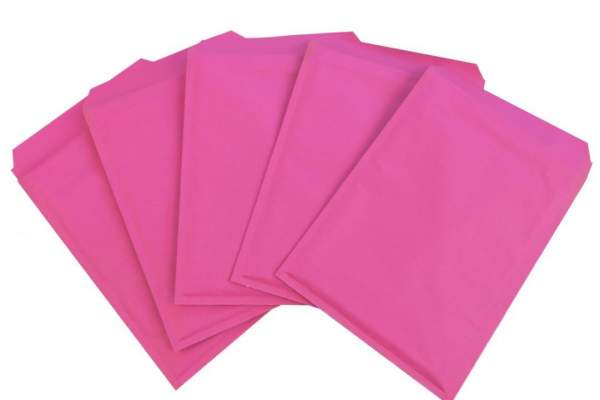 Luftpolstertaschen Pink dunkel