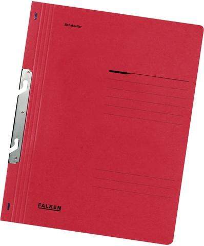Einhakhefter Falken A4 250g ganzer Deckel Amtsheftung rot