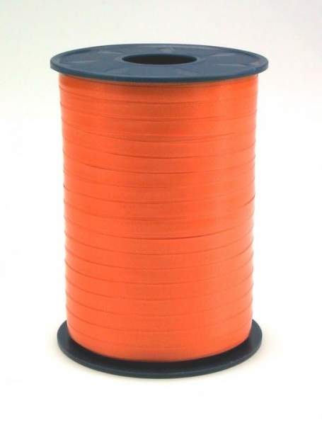 Geschenkband Ringelband 5mmx500m Orange