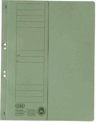 Ösenhefter Elba 21421 halber Deckel 1/2 Amtsheftung grün 50St.