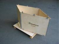 1180x780x1000mm dreiteilige Sperrholzfaltkiste Exportverpackung 1180x780x1000mm dreiteilige Sperrholzfaltkiste Exportverpackung