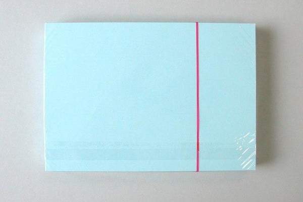 Karteikarten blanko DIN A5 190 g/m² blau (Pckg. á 100 Stück)