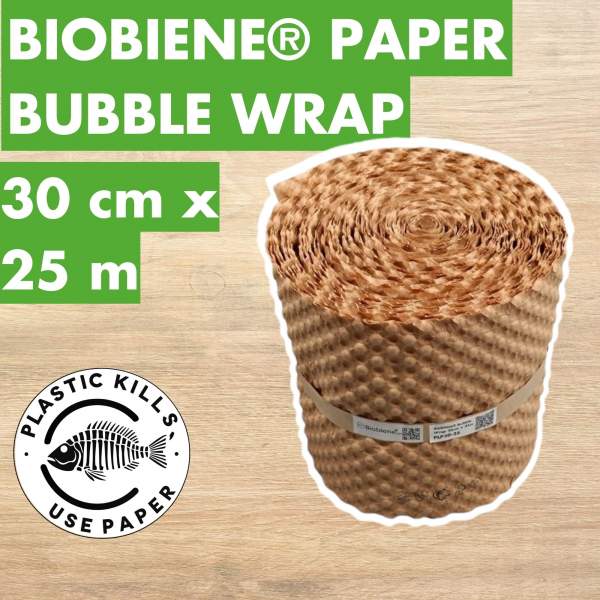 BIOBIENE-PAPER-BUBBLE-WRAP-30cm-25m
