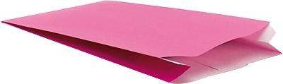 Faltenbeutel Kraftpapier 60g 120x45x200mm pink