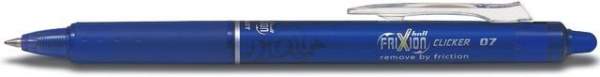 Tintenkuli Pilot FRIXION ball CLICKER BLRT-FR7 blau