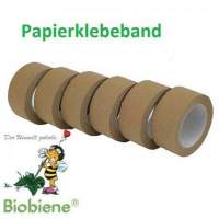 Packbiene® Papierklebeband Öko 50mmx50m Braun 1 Rolle