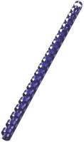 Binderücken Kunststoff 21 Ringe A4 Ø16mm blau VE=100St Binderücken Kunststoff 21 Ringe A4 Ø16mm blau VE=100St