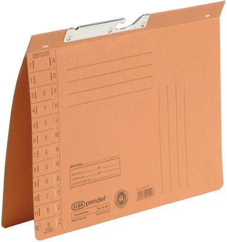 Pendelhefter Elba 90431 Karton 320g Amtsheftung A4 orange