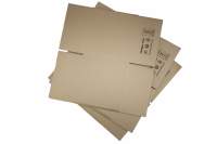 Verpackungsmaterial-Faltkarton-braun-Recyclingkarton-einwellige-Kartonage Verpackungsmaterial-Faltkarton-braun-Recyclingkarton-einwellige-Kartonage