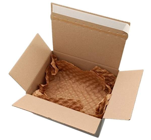 Nachhaltige-Verpackung-Noppenpuffer-Kartonpolster