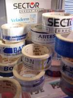 Bedrucktes PVC Klebeband 50mm x 66m 1 Farbe VE144 Stück Bedrucktes PVC Klebeband 50mm x 66m 1 Farbe VE144 Stück