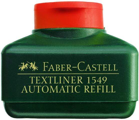 Nachfülltusche Faber Castell 1549 Textliner-Automatic 30ml rot