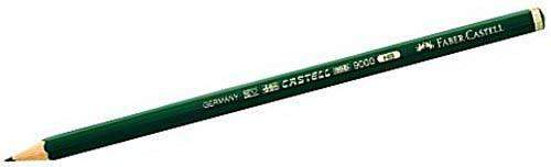 Bleistift Faber Castell 9000 sechseckig F (12 Stück)