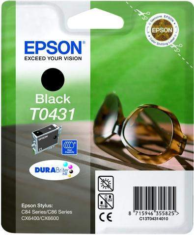 Tintenpatrone Epson C13T04314010 schwarz 29ml 1.350 Seiten
