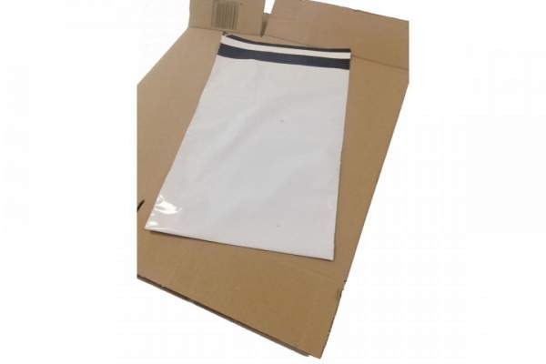 Sicherheits-Versandtasche 400x500mm FB06 Weiß Coex blickdicht hk (500 Stk.)