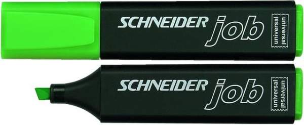 Textmarker Highlighter Schneider JOB 150 grün