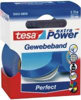 Gewebeband Tesa "Extra Power" 2,75m x 38mm blau Gewebeband Tesa "Extra Power" 2,75m x 38mm blau
