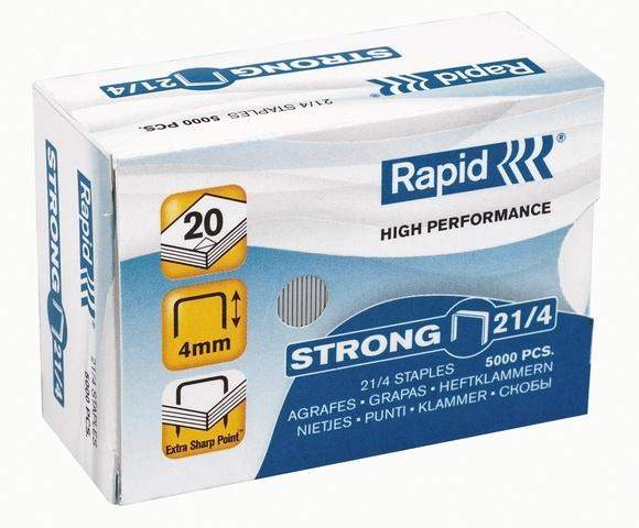 Heftklammer Rapid STRONG 21/4 verzinkt (VE= 5000 St.)