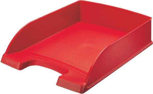Ablagekorb Leitz 5227 Plus für A4 und Folio rot