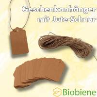 Kraftpapier-Geschenkanhänger-DIY-Geschenkdekoration