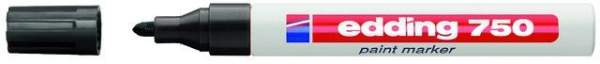 Lackmarker Edding 750 wasserfest schwarz
