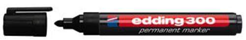 Permanentmarker Edding 300 Rundspitze 1,5-3 mm schwarz