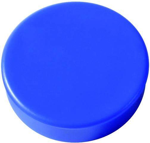 Magnet rund Ø 25mm Haftkraft 0,425kg blau (Pckg. á 10 Stück)