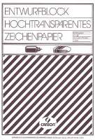 Entwurfblock DIN A4 unbedruckt 90g/m² 50 Blatt Transparentblock Entwurfblock DIN A4 unbedruckt 90g/m² 50 Blatt Transparentblock