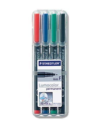 Projektionsschreiber Lumocolor 318 permanent F / 4er-Etui