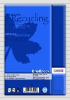 Briefblock A5 liniert 70g/m², RC 50 Blatt recycling Briefblock A5 liniert 70g/m², RC 50 Blatt recycling