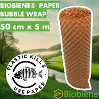 BIOBIENE®-PAPER-BUBBLE-WRAP-50-cm-5-Meter BIOBIENE®-PAPER-BUBBLE-WRAP-50-cm-5-Meter