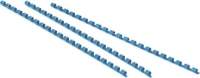Binderücken Kunststoff 21 Ringe A4 Ø12mm blau VE=100St Binderücken Kunststoff 21 Ringe A4 Ø12mm blau VE=100St