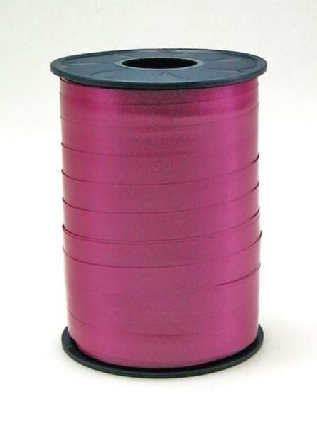 Geschenkband Ringelband 10mmx250m Pink dunkel 19