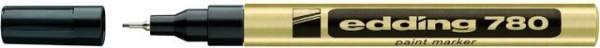 Lackmarker Edding 780 Fein 0,8 mm gold (1 Stück)