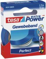 Gewebeband Tesa "Extra Power" 2,75m x 19mm blau Gewebeband Tesa "Extra Power" 2,75m x 19mm blau