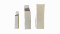 Faltschachtel aus Graskartonage 50 x 50 x 160 mm Faltschachtel aus Graskartonage 50 x 50 x 160 mm