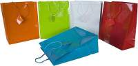 Geschenktaschen Tragetaschen Papier 32,5x26x12,5 cm farbig sortiert 10 Stück Geschenktaschen Tragetaschen Papier 32,5x26x12,5 cm farbig sortiert 10 Stück