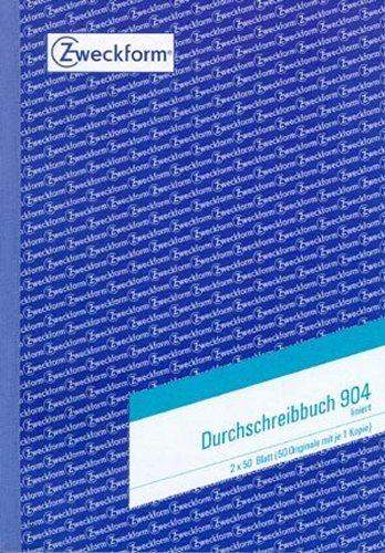 Durchschreibebuch Zweckform 904 A5 2x50 Blatt liniert