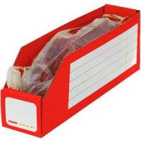 Aufbewahrungsboxen aus Wellpappe 305x100x110 mm rot Pckg. á 20 St. Aufbewahrungsboxen aus Wellpappe 305x100x110 mm rot Pckg. á 20 St.