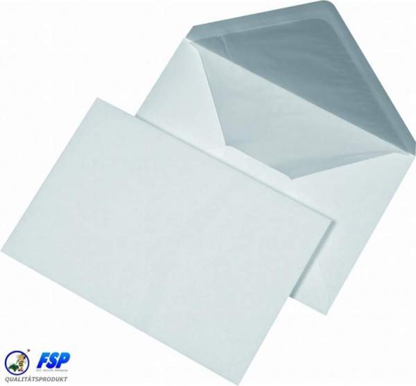 Weißer DIN C5 162x229mm Briefumschlag ohne Fenster nk (500 Stück)