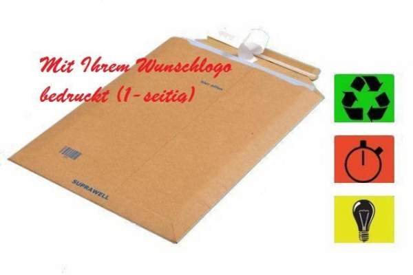 umweltfreundliche Versandtaschen mit Logo Druck