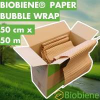 BIOBIENE®-PAPER-BUBBLE-WRAP-50-cm-50-Meter-im-Spendekarton BIOBIENE®-PAPER-BUBBLE-WRAP-50-cm-50-Meter-im-Spendekarton