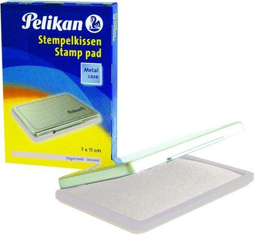 Stempelkissen Metall 7x11 cm ungetränkt Pelikan Größe 2 / 1 St.
