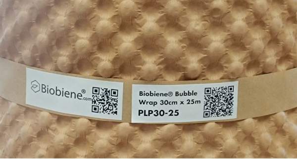 Umweltfreundliche-nachhaltige-Luftpolster-Folie-Biobiene-PLP30-25