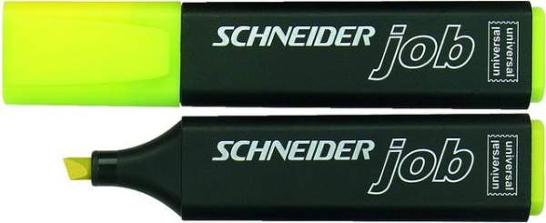 Textmarker Highlighter Schneider JOB 150 gelb