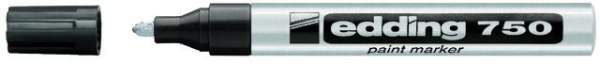 Lackmarker Edding 750 wasserfest silber